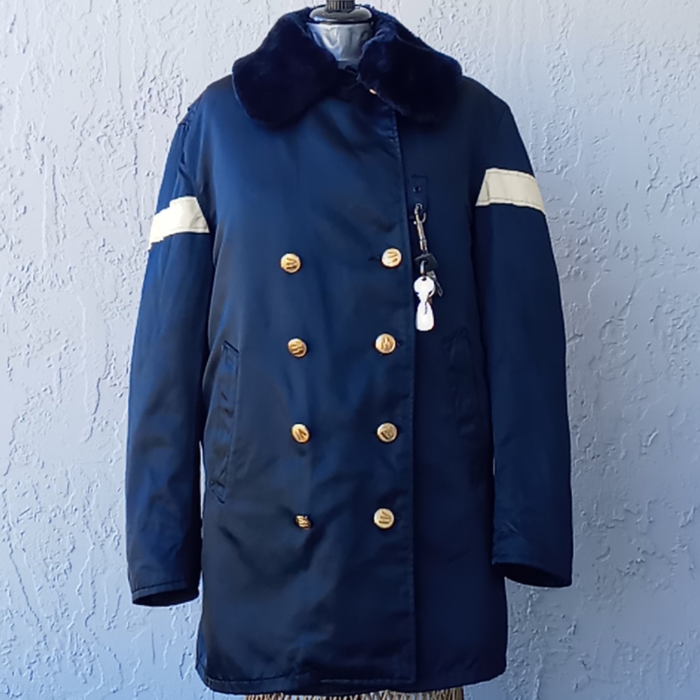 Golden Fleece Titan Cloth Uniform Faux Collar Coat